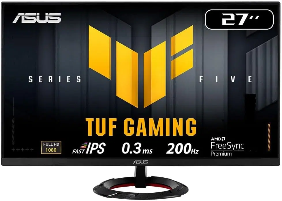 ASUS TUF Gaming VG279Q5R 27" Monitor, 200Hz Refresh Rate, 0.3ms Response Time, IPS Panel, Built-in Speakers, DP & Dual HDMI, VG5R Series | 90LM0BS0-B01E71 – Buy Online