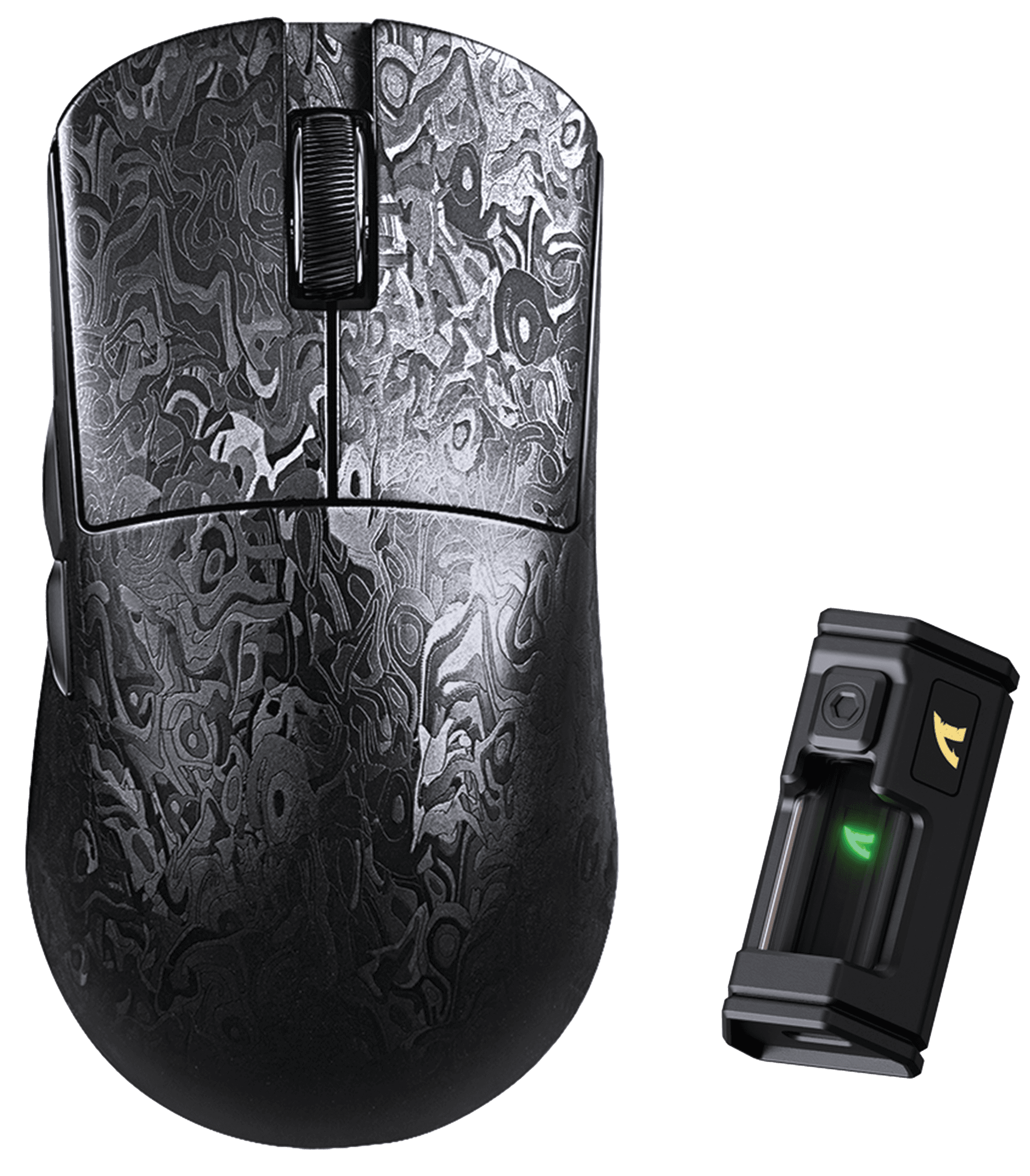 Attack Shark R11 Ultra Carbon Fiber Wireless Gaming Mouse, PAW3950MAX Sensor, 8000Hz Polling, Tri-Mode Wire/2.4G/BT, Ink Blade Edition, Black |R11 ULTRA – Buy Online