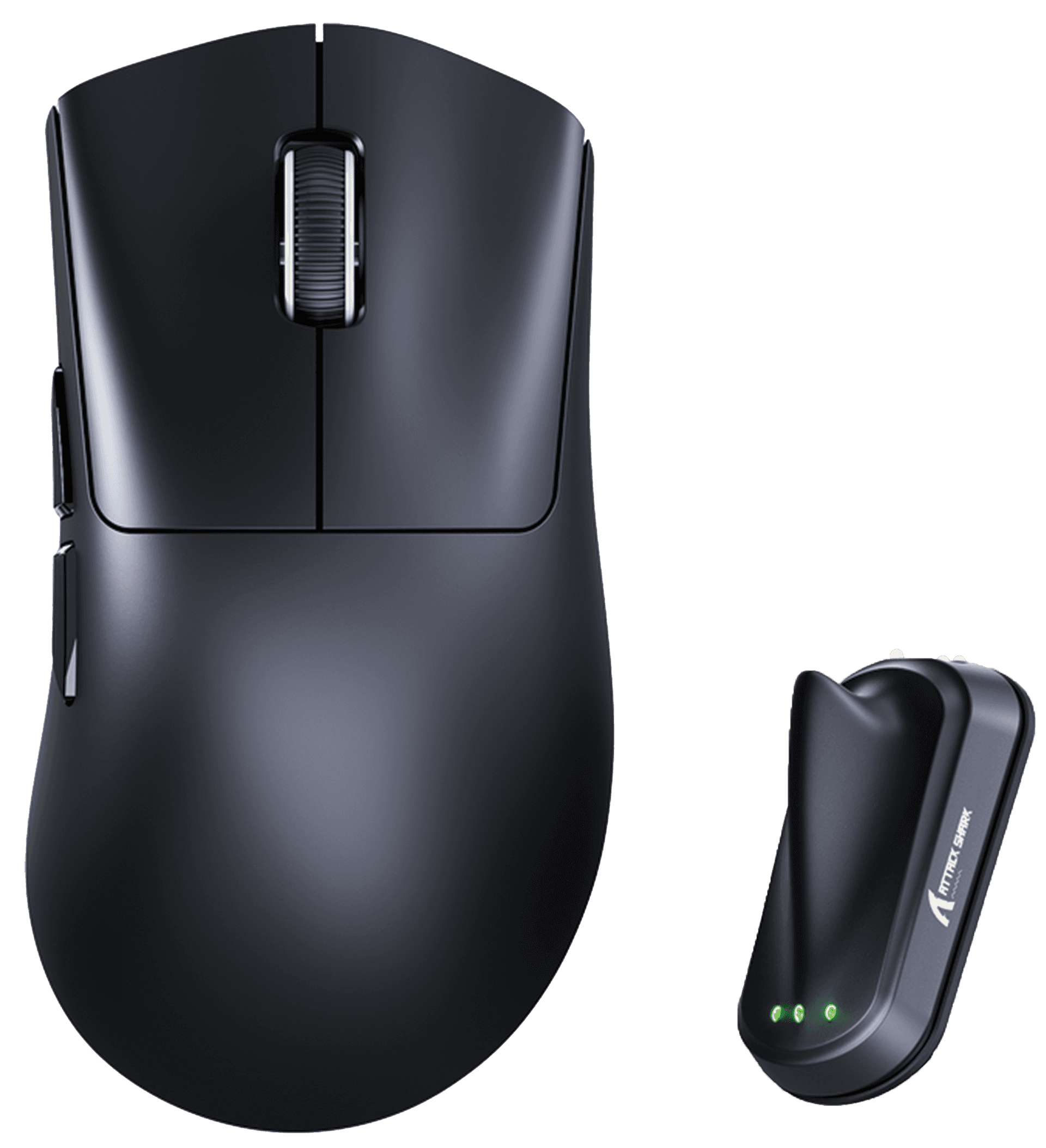 Attack Shark V8 8K Nordic Ultra-Light Ergonomic Wireless Gaming Mouse, PAW3950MAX Sensor, 54g, Tri-Mode Connectivity, 8000Hz Polling Rate, Black | V8 – Buy Online