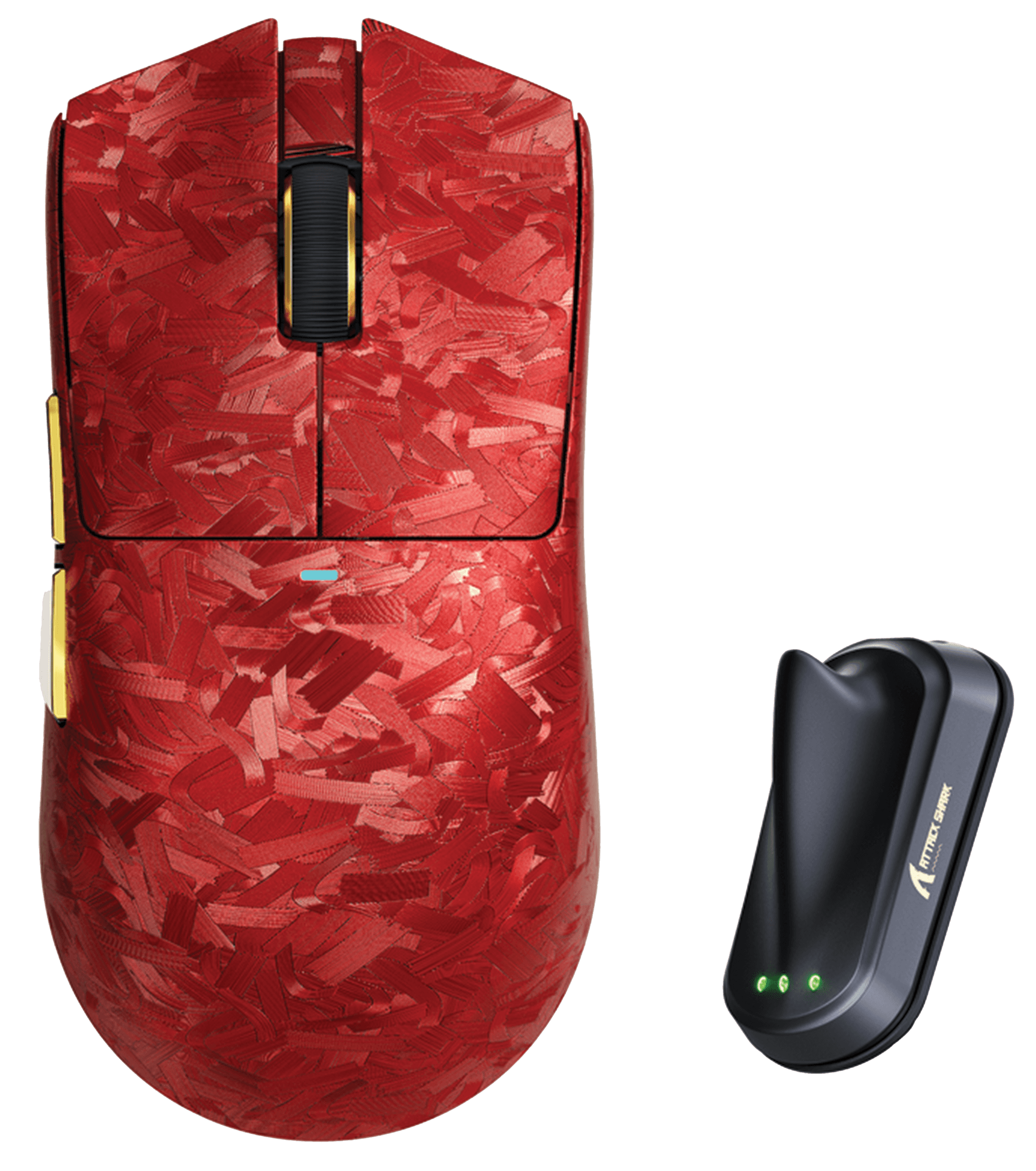 Attack Shark X11 Ultra Wireless Gaming Mouse, PAW3950MAX Sensor, 42000 DPI, 8000Hz Polling, 63g Ultra-Light, Tri-Mode 2.4G/BT/Wired, RGB, Red | X11 ULTRA – Buy Online