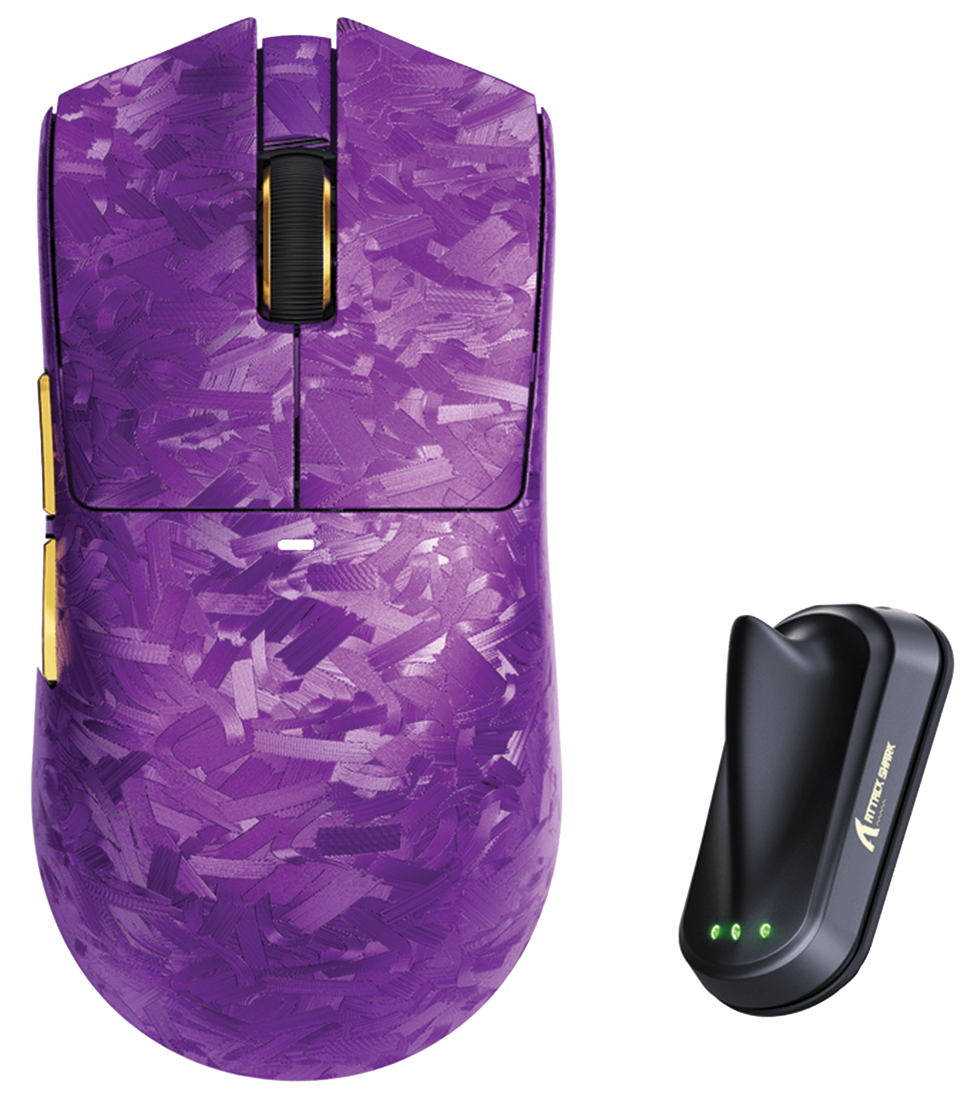 Attack Shark X11 Ultra Wireless Gaming Mouse, PAW3950MAX Sensor, 42000 DPI, 8000Hz Polling, 63g Ultra-Light, Tri-Mode 2.4G/BT/Wired, RGB, Purple | X11 Ultra – Buy Online