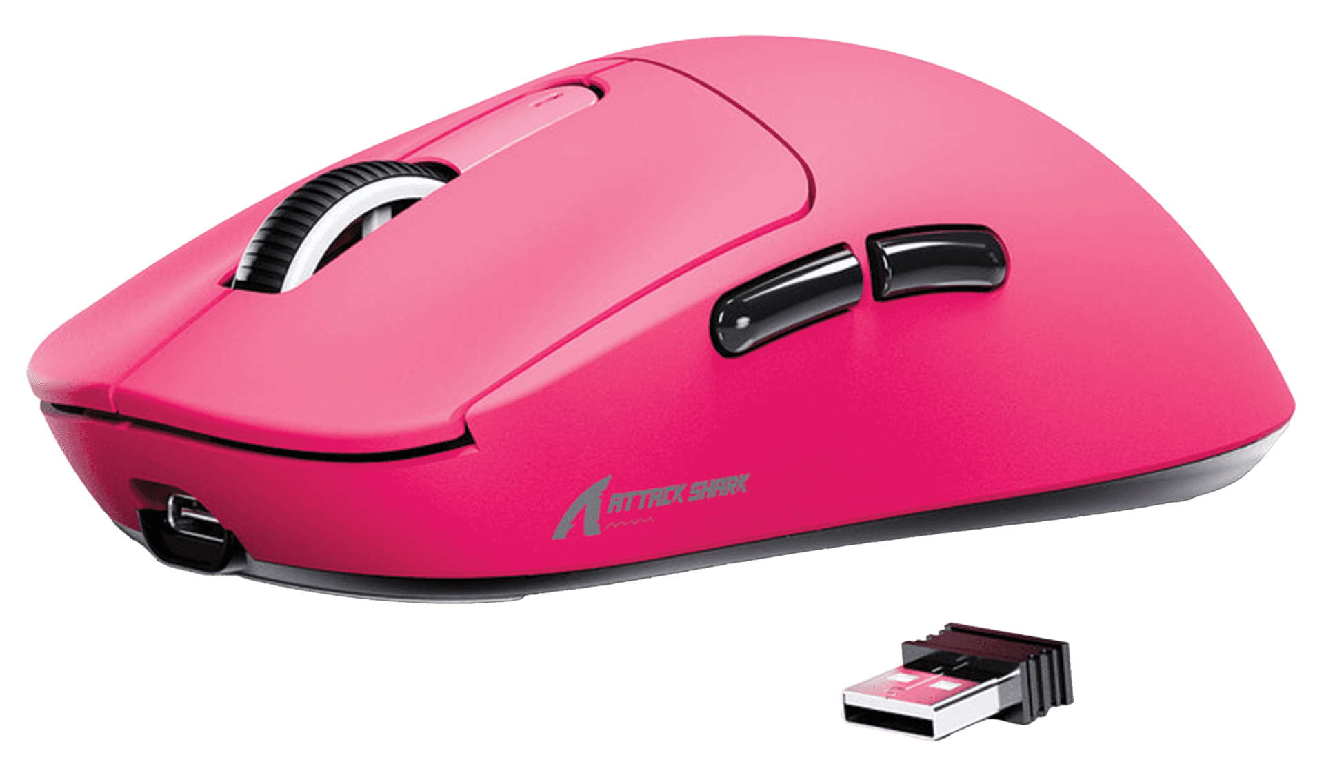 Attack Shark X3 Wireless Gaming Mouse, Tri-Mode Wired/2.4G/BT 5.4, 26000 DPI, Ergonomic Design, Berry Red | X3 – Buy Online
