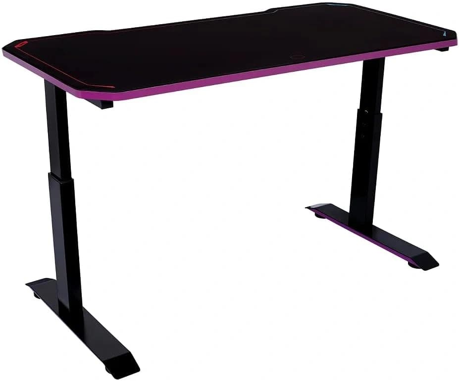 Cooler Master GD120 Gaming Desk, 120cm x 60cm, Black & Purple Theme, Full-Surface Mousepad, Cable Management Tray, Steel Frame | CMI-GD120-PRV1 – Buy Online