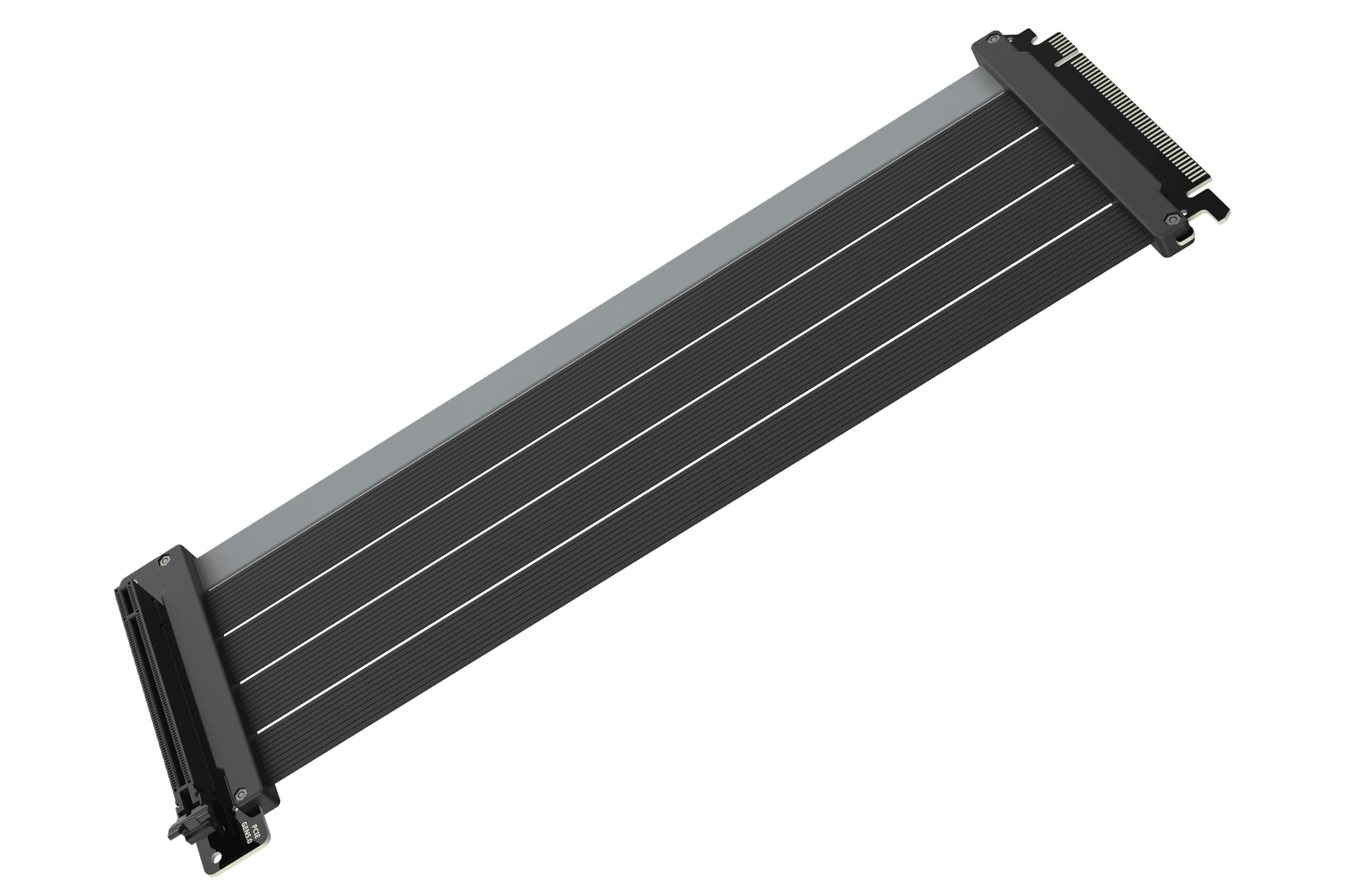 Cooler Master PCIe 5.0 x16 Riser Cable 300mm Black, Ultra-Flexible GPU Extension with Heavy-Duty EMI Shielding, Black | MCA-U000C-KPCI50-300 – Buy Online