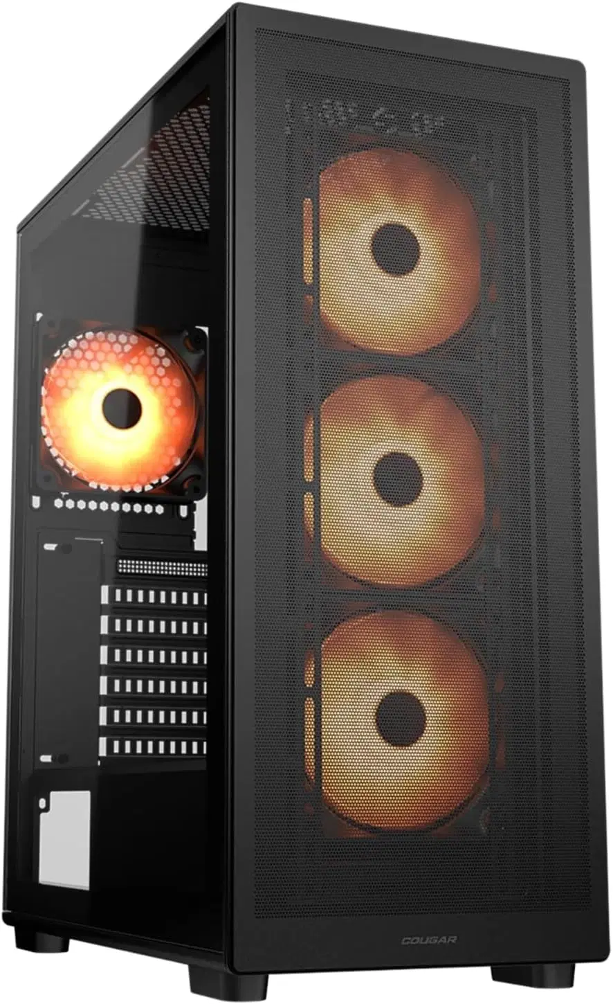 Cougar MX220 RGB Mid-Tower Gaming Case, High-Airflow Mesh Front | 382AC80.0001 – Buy Online