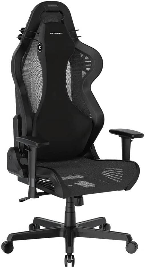 DXRacer Air Series L Breathable Mesh Ergonomic Gaming Chair, Ergonomic, 135° Recline, 3D Armrest, Adjustable Lumbar, Cooling Gel Head Pillow, Suspension Spring System, Black | GC/LAFMEA/N.N – Buy Online