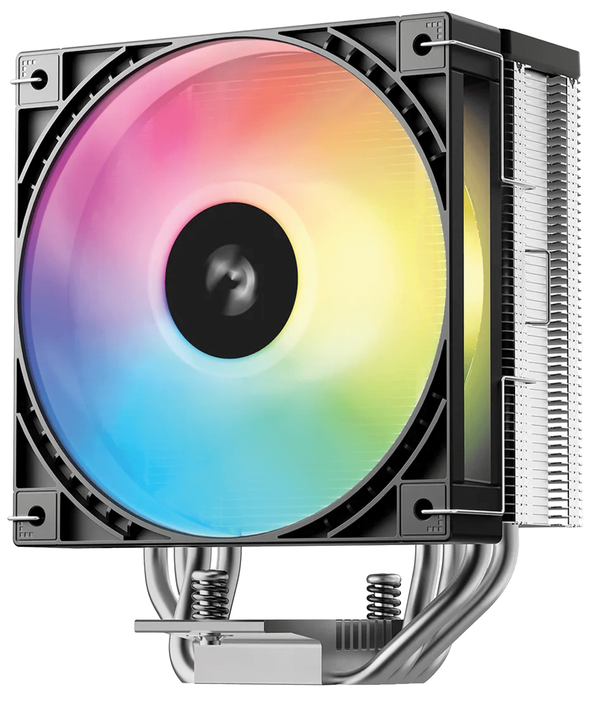 DeepCool AG400 G2 ARGB Superior Performance Single Tower CPU Cooler, 4x High-Efficiency Heatpipes, 120mm PWM ARGB Fan, 220W TDP Cooling Capacity & Universal Mounting Design | R-AG400-BKAMMG2-G – Buy Online
