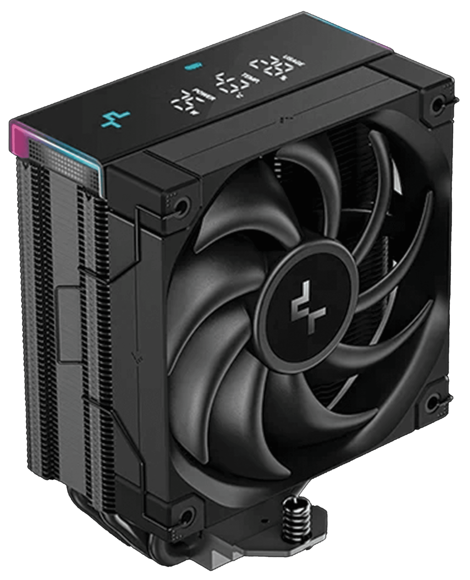 DeepCool AK400 Digital Pro CPU Air Cooler with Multi-Line Status Display, Black | R-AK400-BKAPMN-G – Buy Online
