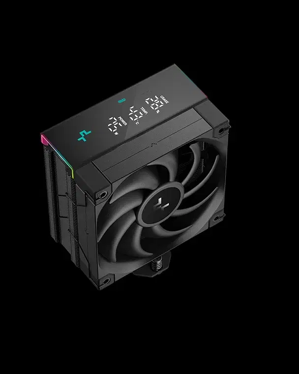 DEEPCOOL DeepCool AK400 Digital Pro CPU Air Cooler with Multi-Line Status Display, Black | R-AK400-BKAPMN-G - product view 2 of 5