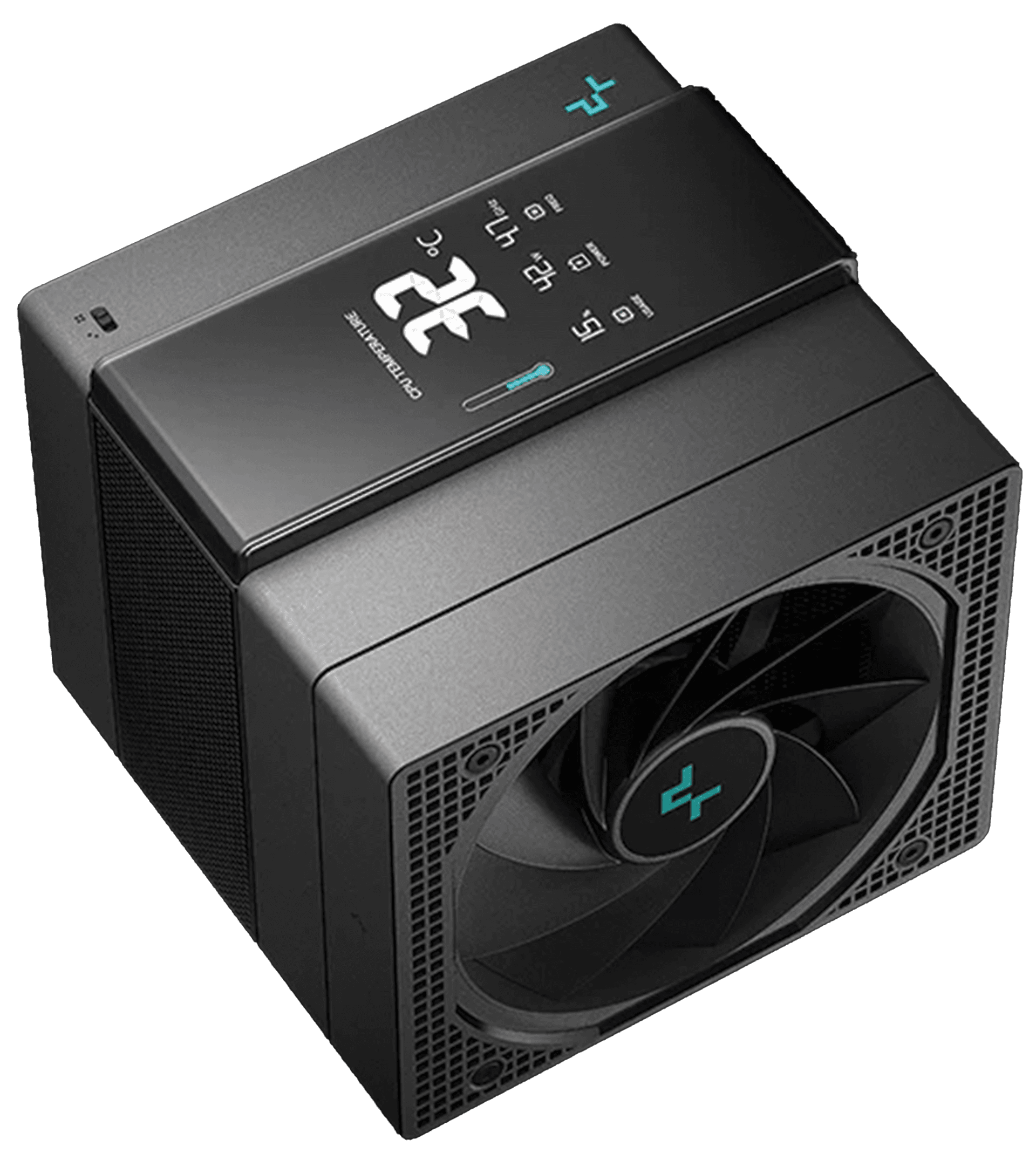 DeepCool ASSASSIN IV VC VISION Vapor Chamber CPU Air Cooler, Digital Status Screen, 7 Heat Pipes, 170W+ TDP Cooling, Black | R-ASN4-BKNVMD-G – Buy Online