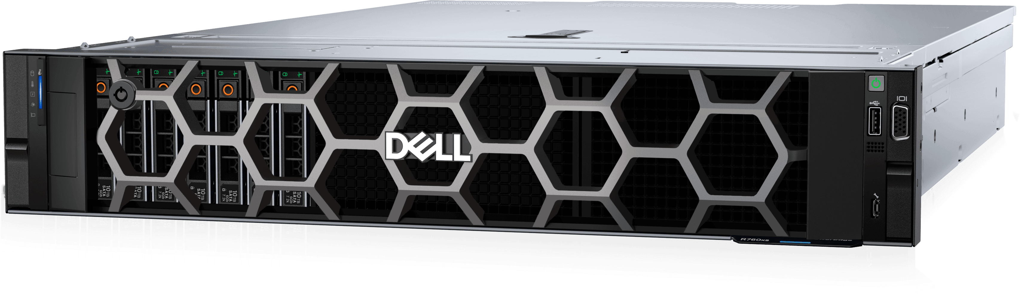 Dell PowerEdge R760xs 2U Rack Server, Intel Xeon Silver 4410Y (12C/24T), 64GB DDR5 RAM, 5x 1.92TB Kingston DC600M Enterprise Mixed-Use SSDs, PERC H755, iDRAC9 Enterprise, 10GbE Networking, 700W Titanium Redundant PSU – Buy Online