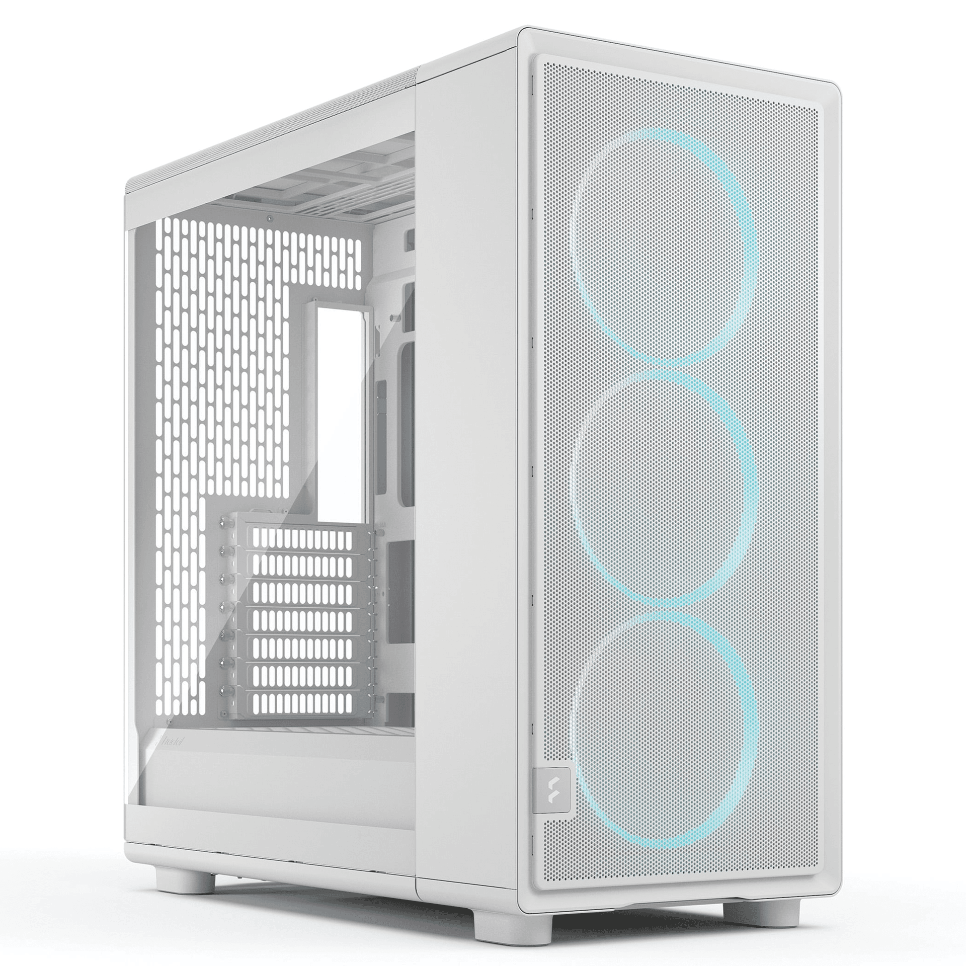 Fractal Design Epoch XL White TG RGB Clear Tint E-ATX Full-Tower Case, Rear-Connector MB Support, 3x Momentum 14 RGB Fans, USB-C 20Gbps, White | FD-C-EPO1X-05 – Buy Online