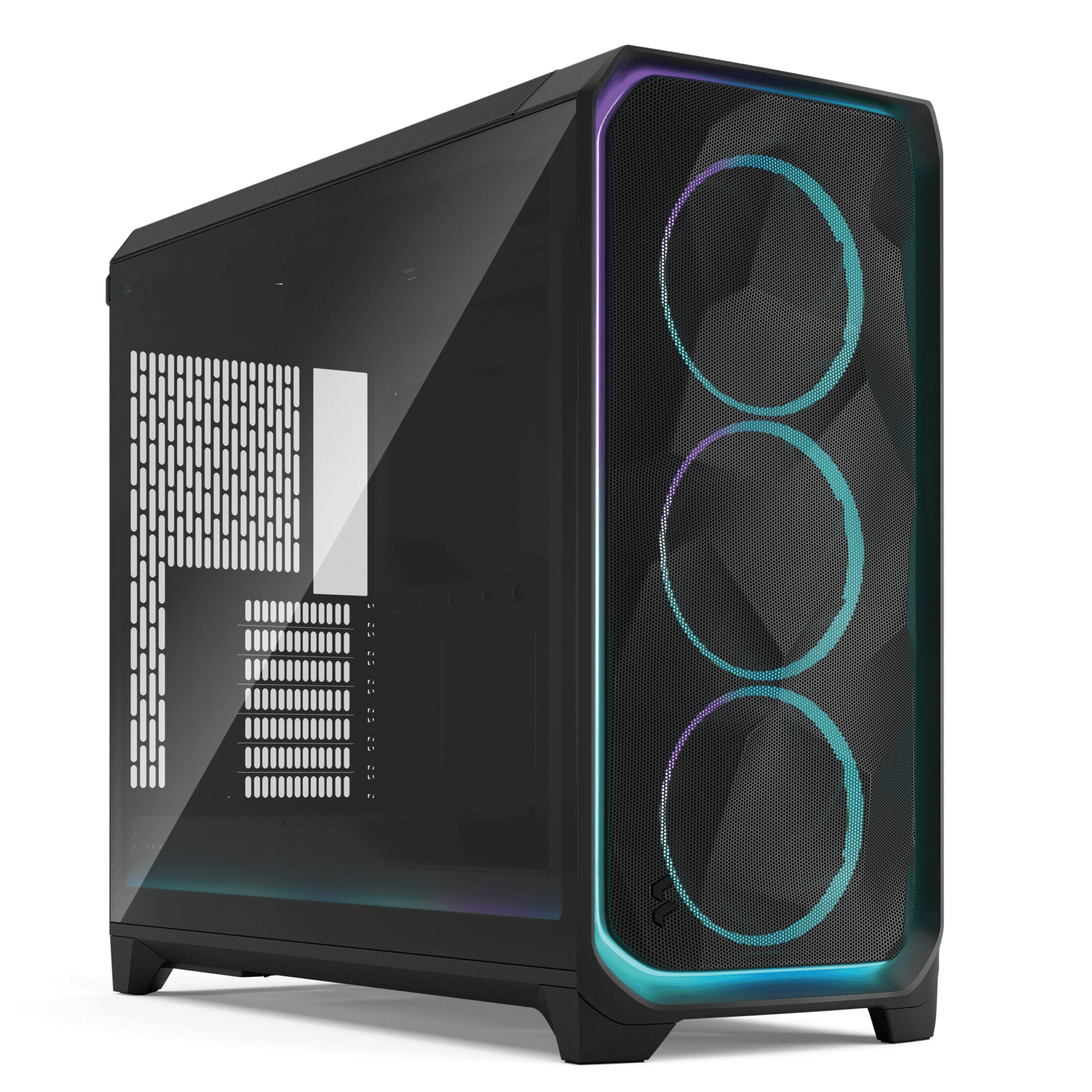 Fractal Design Meshify 3 XL Ambience Pro RGB Black, E-ATX & SSI-EEB Full-Tower Case, 3x Aspect 14 RGB Fans, USB-C 20Gbps, Black | FD-C-MES3X-03 – Buy Online