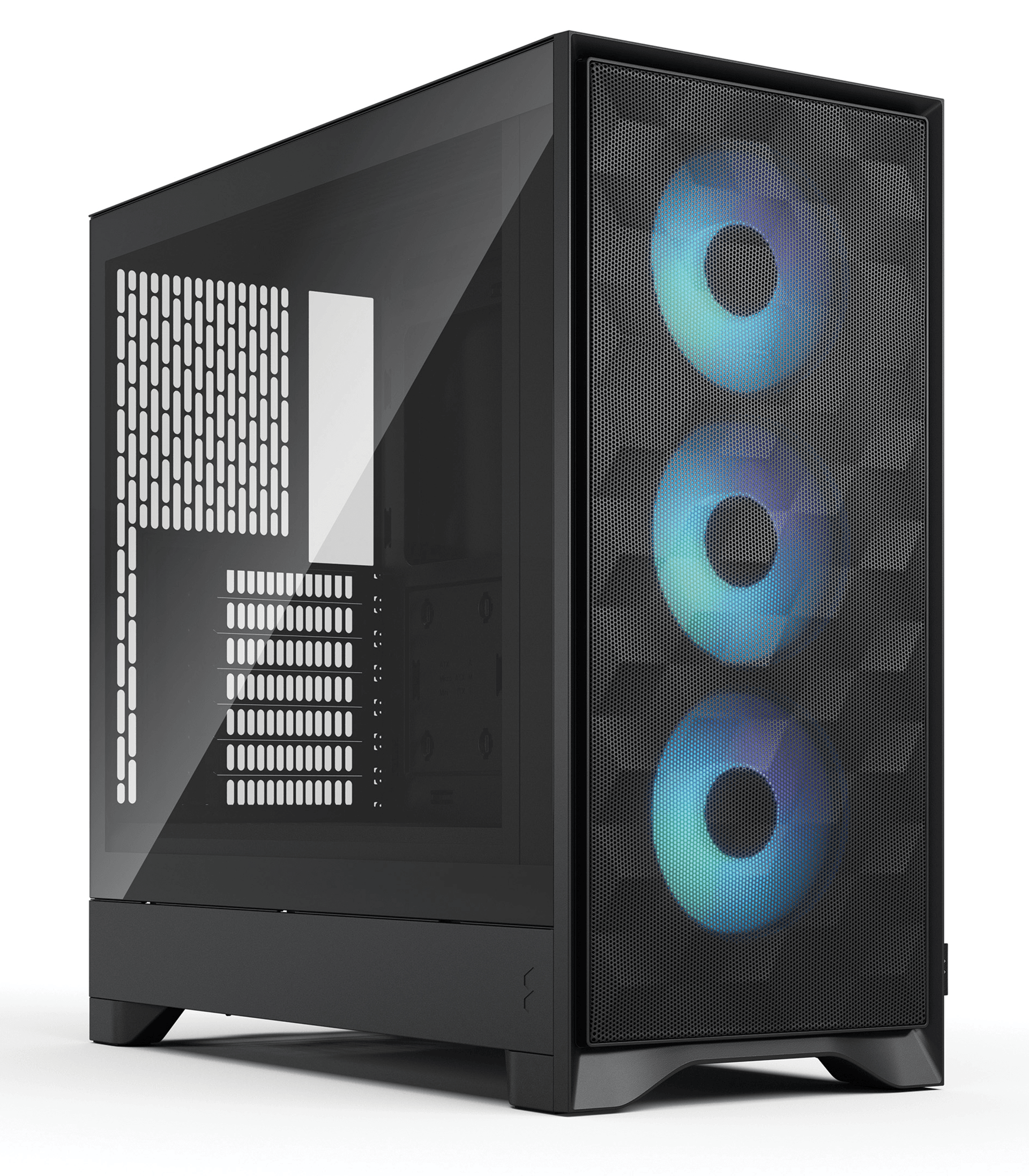 Fractal Design Pop 2 Air Black TG RGB ATX Mid-Tower Case, High-Airflow Mesh, 3x Aspect 12 RGB Fans, Tempered Glass Side Panel, Black | FD-C-POA2A-03 – Buy Online