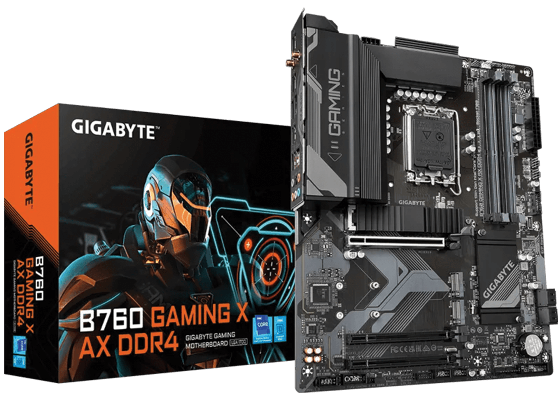 GIGABYTE B760 GAMING X AX DDR4 Intel LGA1700 ATX Motherboard, DDR4, PCIe 4.0, Wi-Fi 6E, Triple M.2 – Buy Online
