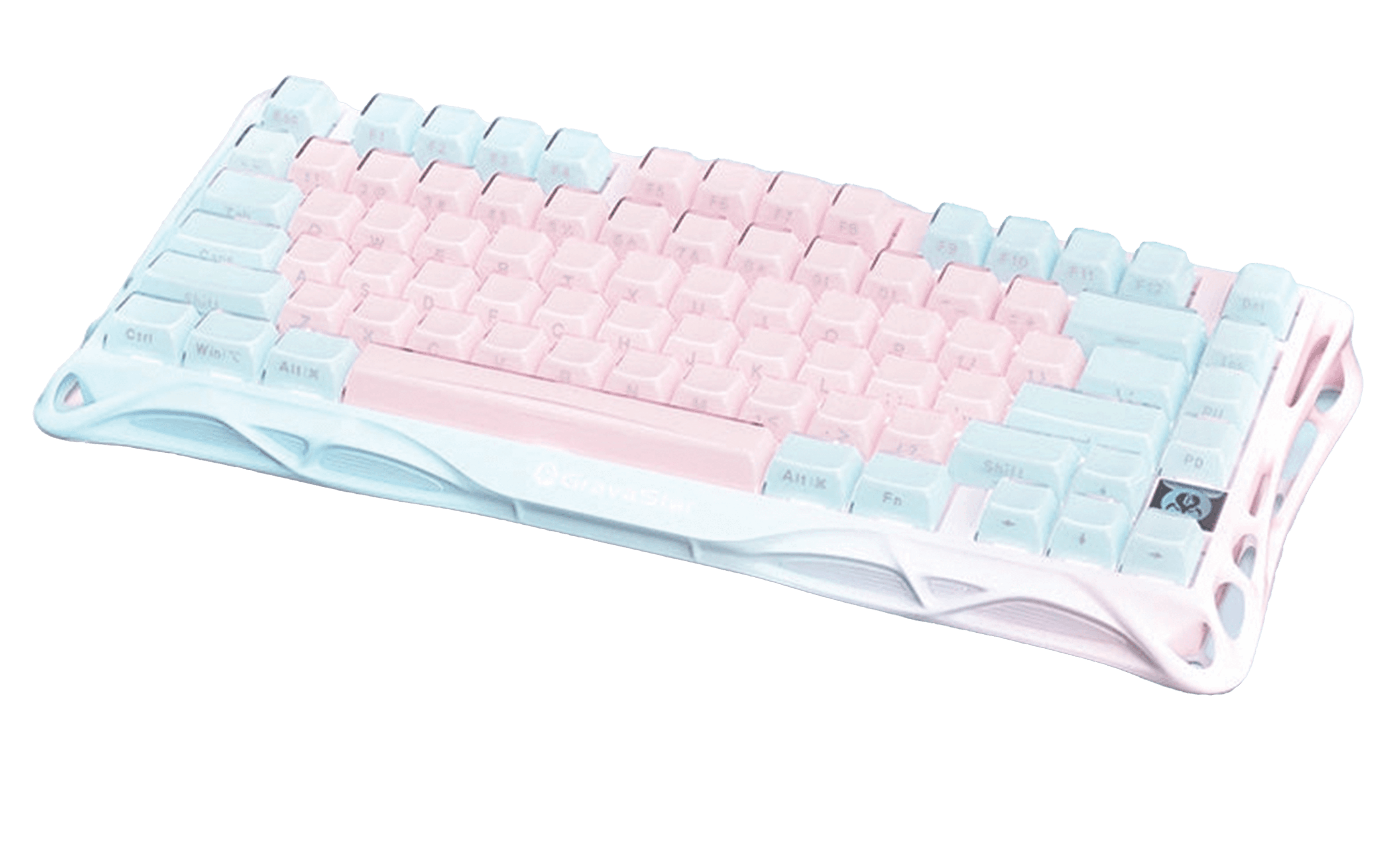 GravaStar K1 Lite 75% Wireless Mechanical Gaming Keyboard, Lumen Rose, Tri-Mode Connectivity, Hot-Swappable, RGB, Lumen Rose | K1 Lite – Buy Online