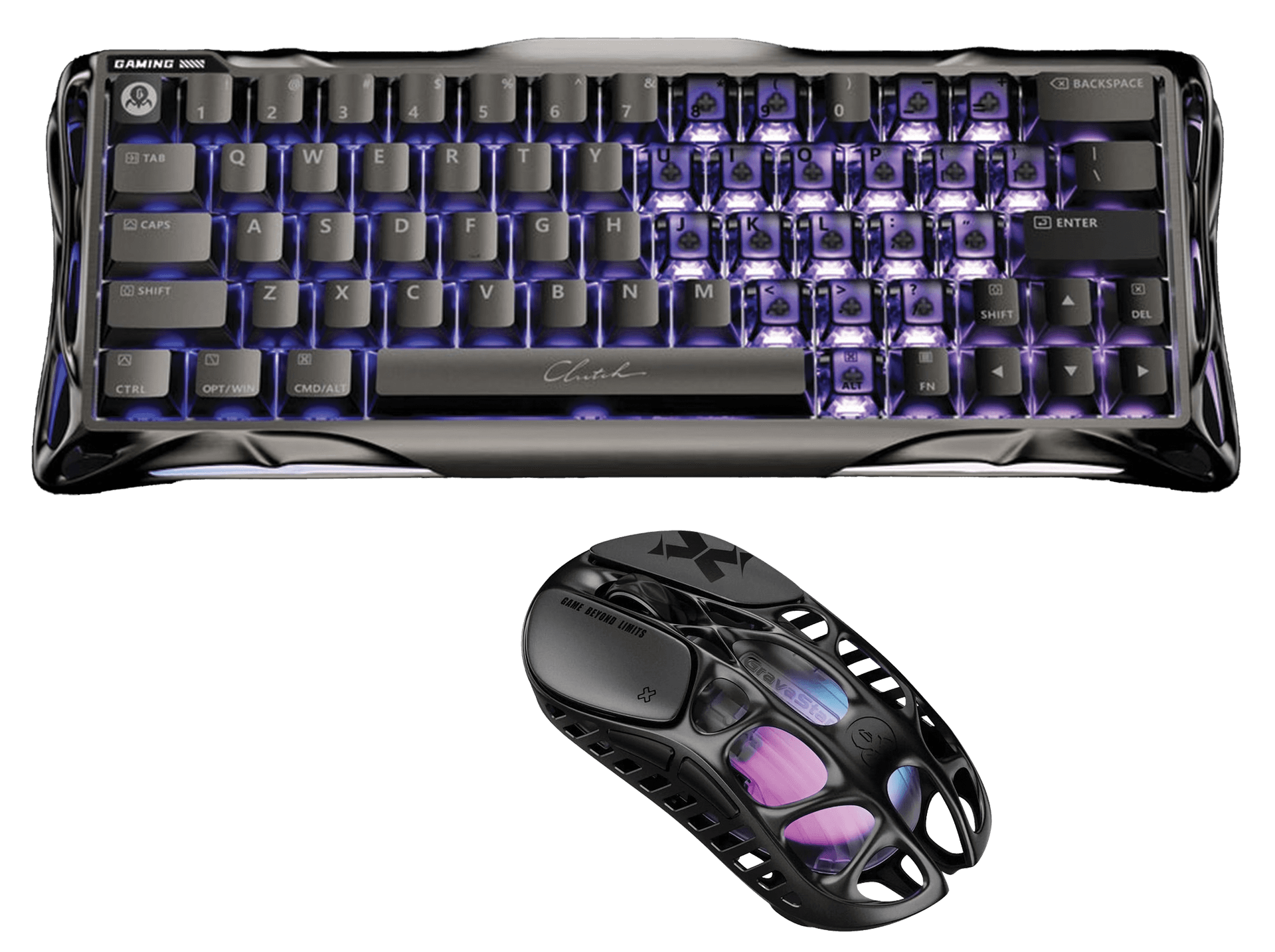 GravaStar Mercury V60 Pro Deluxe & Mercury X Gaming Set, 8kHz Magnetic Aluminum Keyboard & Magnesium Alloy 32K DPI Wireless Mouse, GunMetal – Buy Online