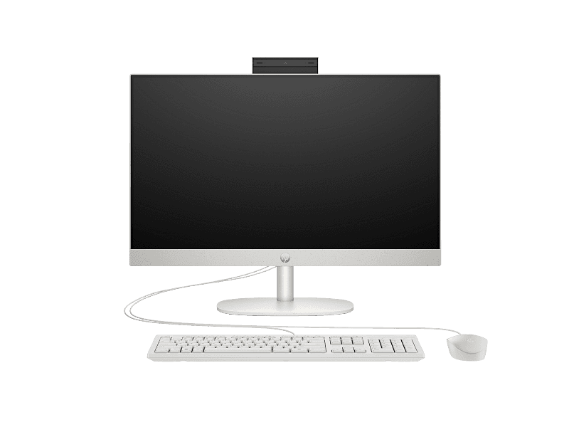 HP ProOne 240 G10 All-in-One PC | Intel Core i7-1355U, 16GB RAM, 512GB SSD, 23.8" FHD IPS, 5MP Camera, Wi-Fi 6, DOS (No Pre-installed OS), White | 9M9H5AT#BH5 – Buy Online