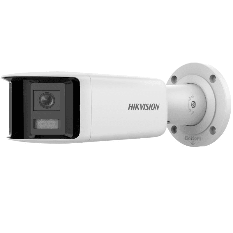 HIKVISION 4MP Panoramic ColorVu Fixed Bullet Network Camera, 24/7 Full-Color, 130dB WDR, & AI Human/Vehicle Detection | DS-2CD2T47G2P-LSU/SL – Buy Online
