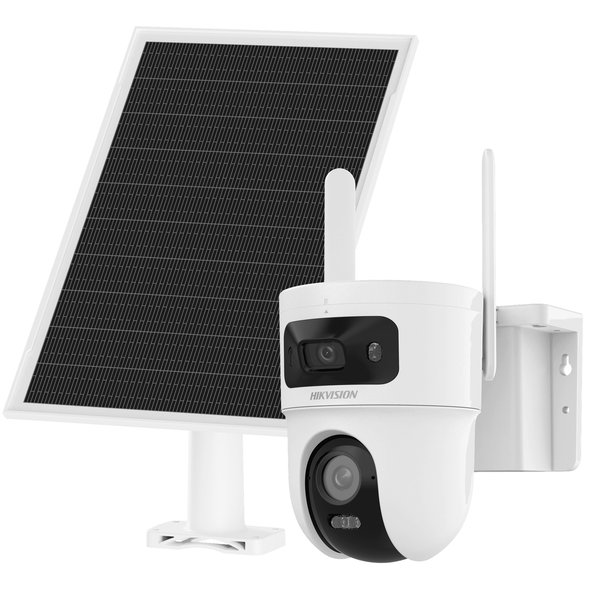 Hikvision DS-2CFSP8-D/4G (2.8+4mm) 4+4MP Solar 4G LTE Dual-Lens PT Camera, 24/7 AOV, Smart Tracking, Color Night Vision, 8W Panel & 9000mAh Battery | DS-2CFSP8-D/4G – Buy Online