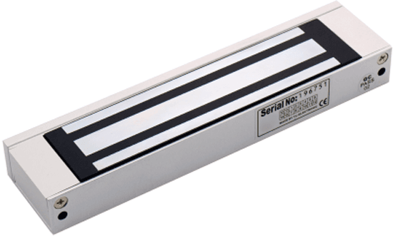 Hikvision DS-K4H250S Pro Series Single-Door Electromagnetic Lock, 280kg / 600lbs Static Linear Thrust (250kg+ Class), Dual Voltage 12V/24V DC, Red/Green LED Status Indicator, NO/NC Dry Contact Signal Output, Anodized Aluminum | DS-K4H250S – Buy Online