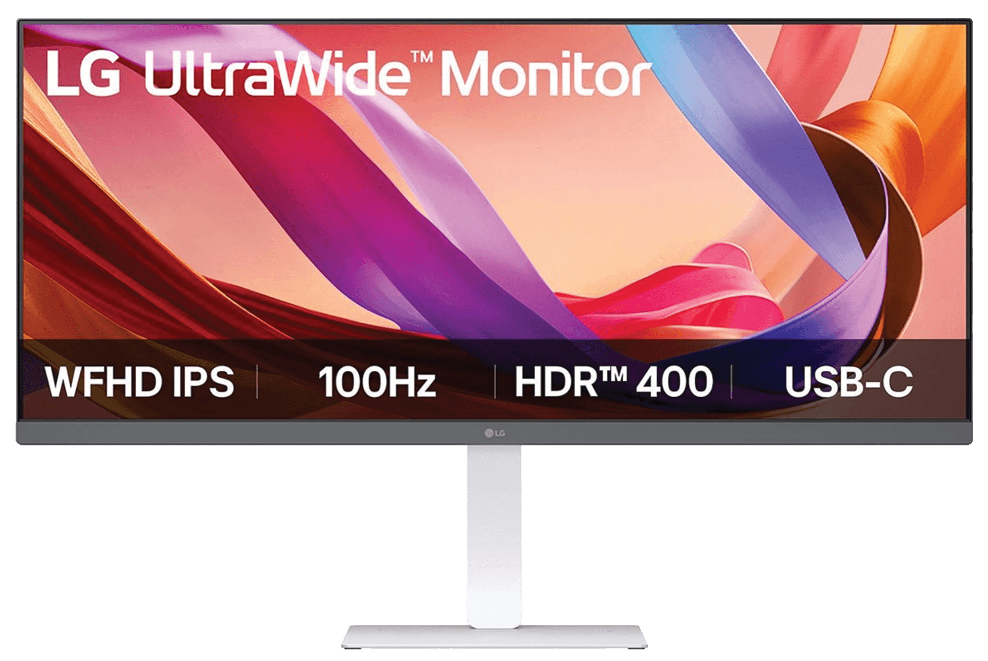 LG 34U530A-W 34" UltraWide WFHD IPS Monitor, 100Hz Refresh Rate, (2560x1080), HDR 400, USB-C Connectivity, White Gaming Edition | 34U530A-W – Buy Online