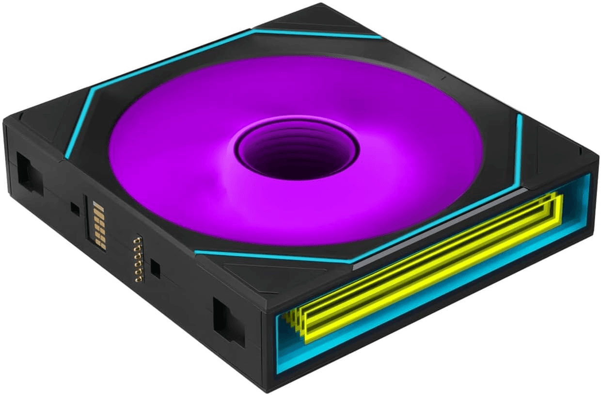 LIAN LI UNI FAN SL FLEX 120 Reverse Blade ARGB Single Gaming Case Fan, Daisy-Chain Interlocking, Reverse Intake Design, Black | G9F.12RSLIN1F1B.00 – Buy Online
