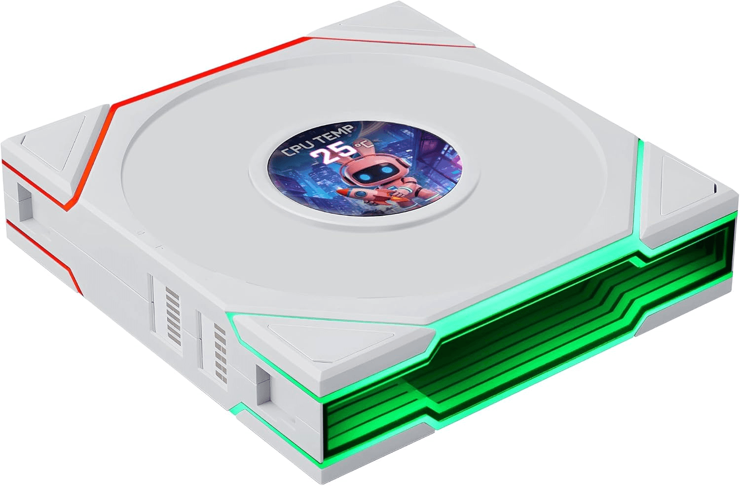 LIAN LI UNI FAN TL LCD FLEX 120 Reverse Blade Single Gaming Case Fan, 1.6" IPS Display, Daisy-Chain, LCP Blades, White | 12RTLLCD1F1W – Buy Online