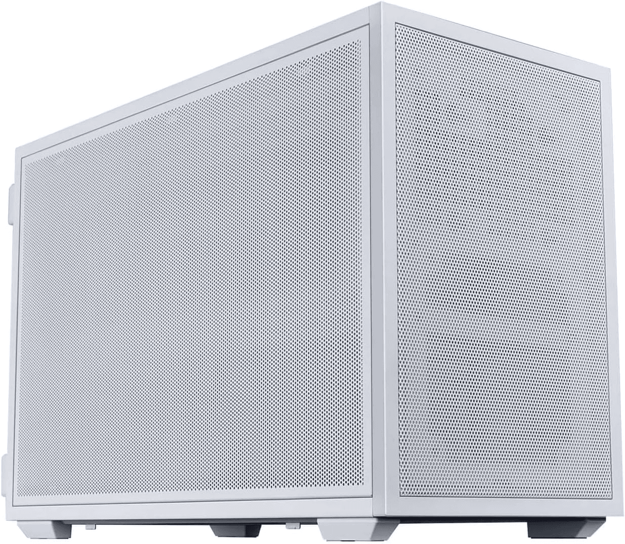 LIAN LI x DAN Cases B4-mATX Mesh Compact 21.3L SFF Gaming Case, 358mm 4-Slot GPU & 360mm Radiator Support, 140mm ATX PSU, White | G99.B4W.00 – Buy Online