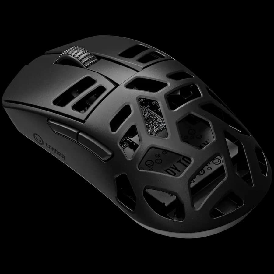 LORGAR Elite MSE90W Magnesium Alloy Wireless Gaming Mouse, 8000Hz Polling, PAW3395 Sensor, Black | LRG-MSE90W-BK – Buy Online