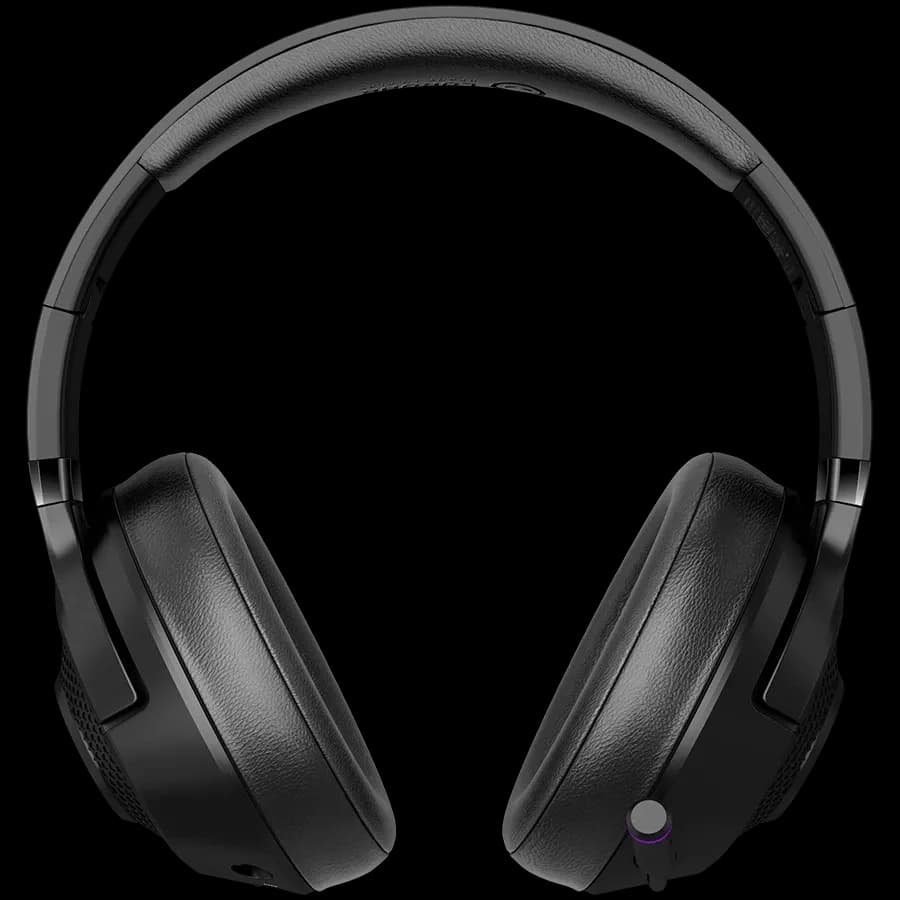 LORGAR LORGAR Noah 702 Wireless RGB Gaming Headset, 2.4GHz Low Latency, 50mm Drivers, Noise-Cancelling Mic, Black | LRG-GHS702 - product view 2 of 8