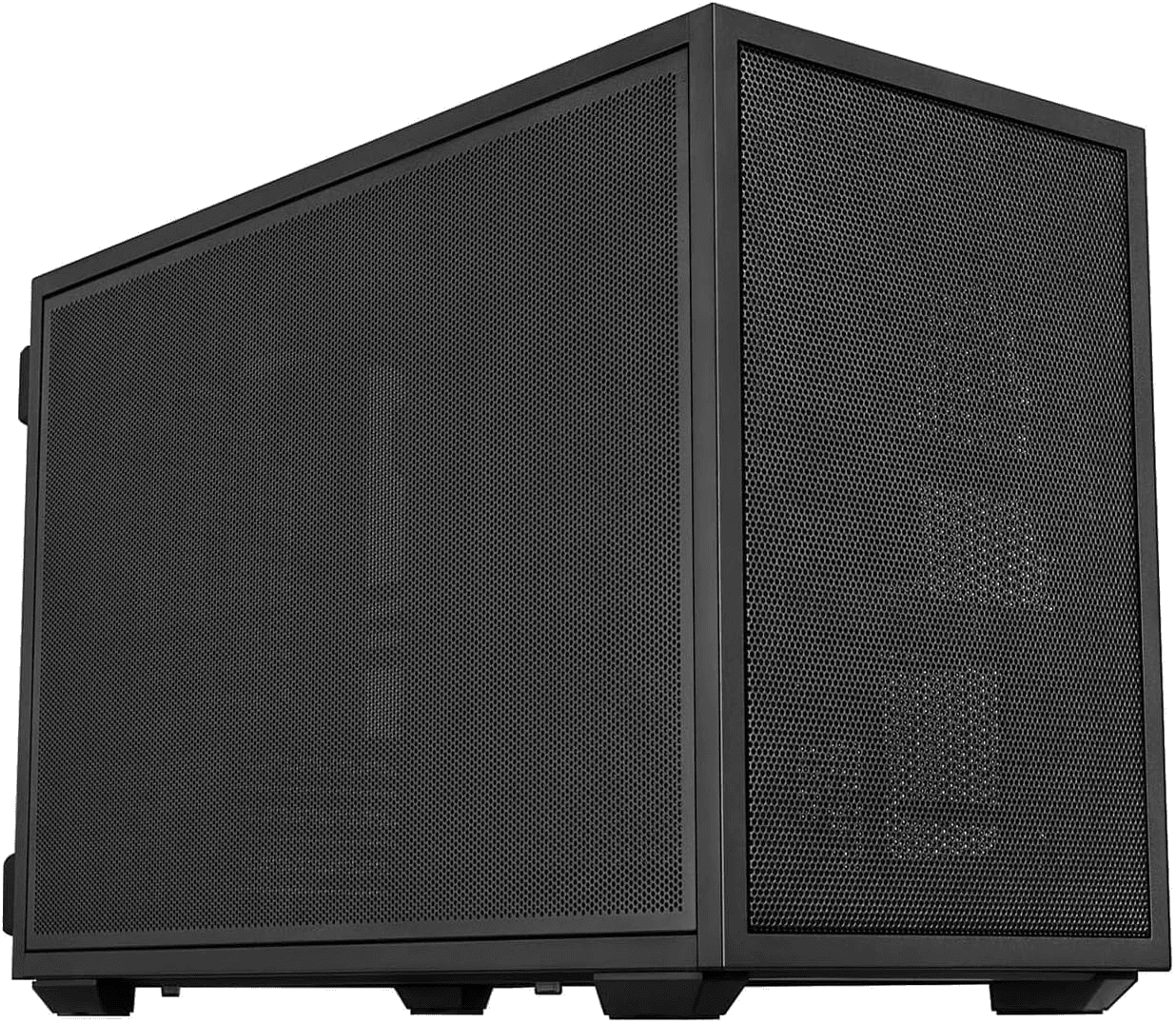Lian Li DAN B4-MATX Mesh Black Compact Gaming Case, 21.3L, Micro-ATX & Mini-ITX, 358mm 4-Slot GPU, 140mm ATX PSU, Mesh Front Panel | G99.B4X.00 – Buy Online