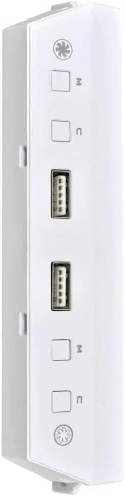 Lian Li LANCOOL 216 RGB Controller & USB I/O Expansion Kit, White, Independent LED Control | LAN216-1W – Buy Online