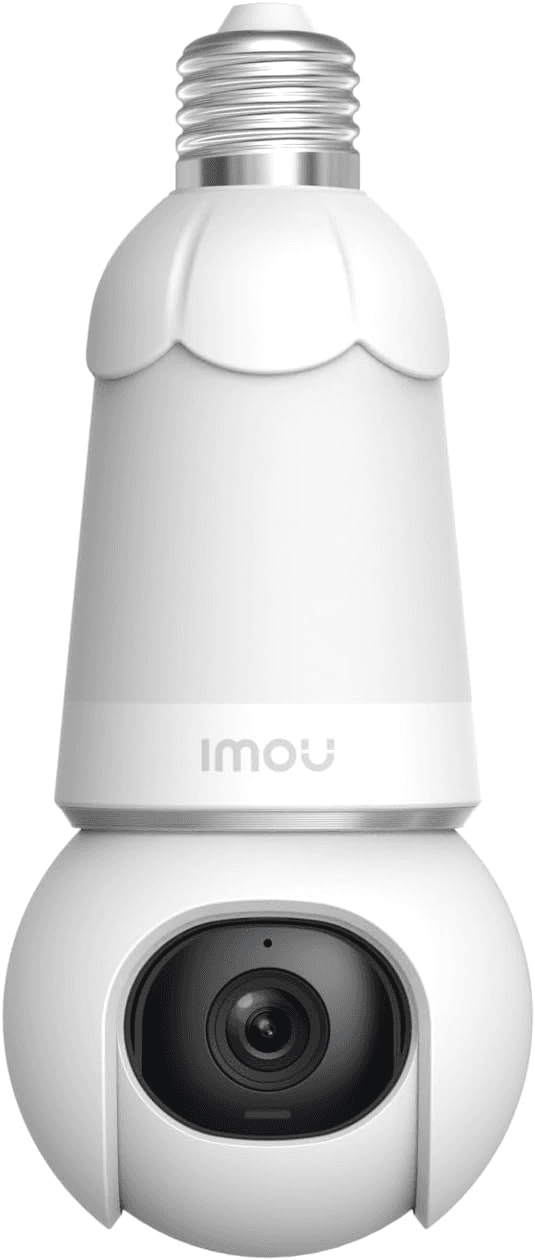 IMOU IPC-S6DP-3M0WEB Bulb Cam 3MP Smart Security Camera, 2K QHD, Panoramic Pan & Tilt, E26/E27 Socket Compatible, AI Human & Vehicle Detection – Buy Online