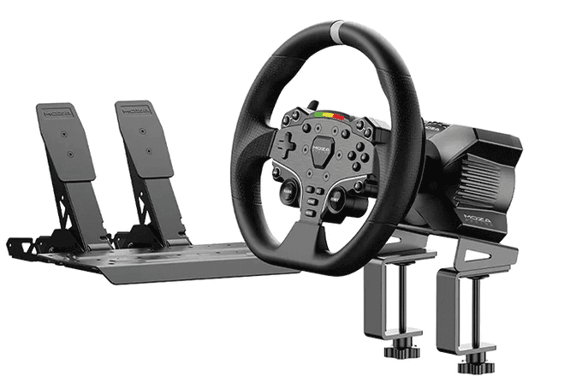 MOZA R3 Racing Wheel and Pedals for PC, RS074, 3.9 Nm DD Base, ES Steering Wheel, SR-P Lite Pedals | RS074 – Buy Online