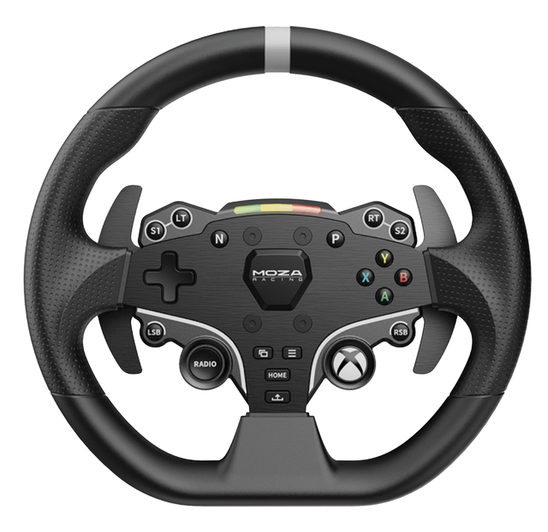 MOZA Racing RS052 ESX Steering Wheel for Xbox Series & PC, 280mm Aluminum Rim, 22 Buttons, Quick Release | RS052 – Buy Online
