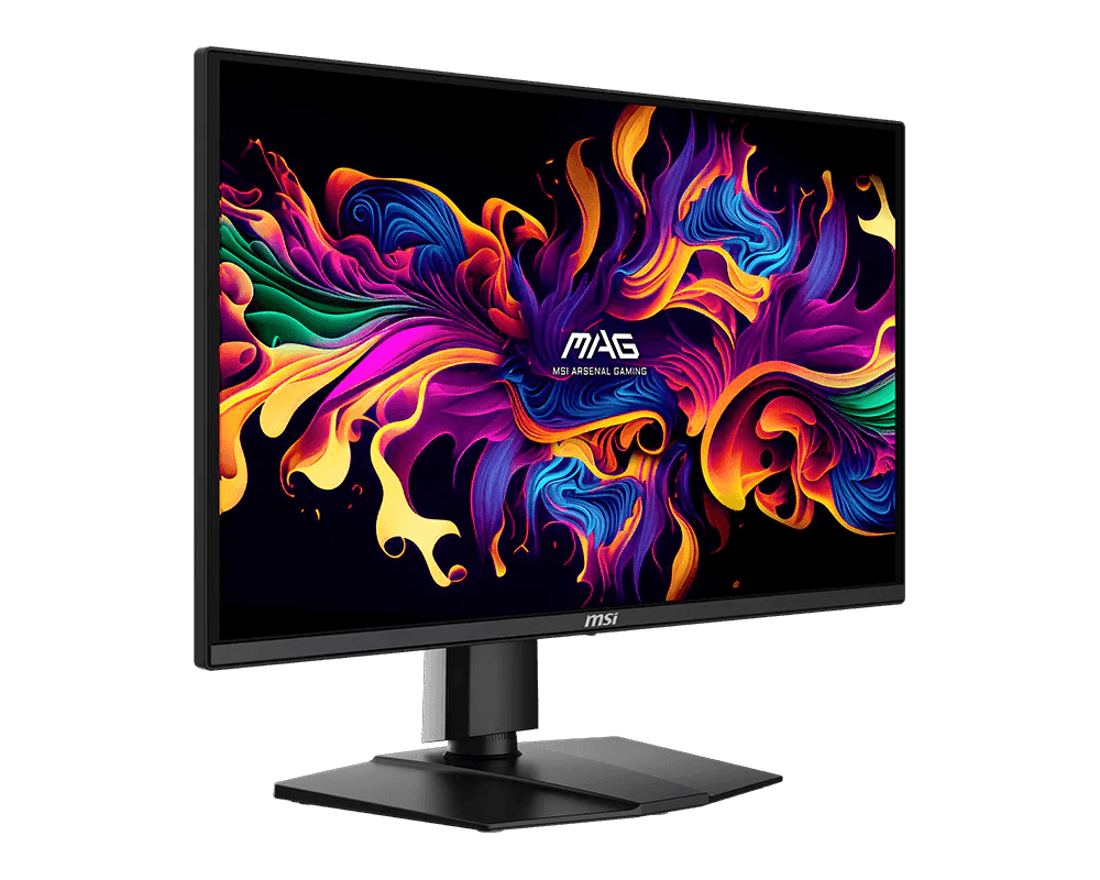 MSI MSI MAG 272QP QD-OLED X24 27-Inch Gaming Monitor, 2K WQHD 2560x1440, 240Hz, 0.03ms GtG, AMD FreeSync Premium, QD-OLED Panel, Black | 9S6-3CF89A-001 - product view 3 of 5