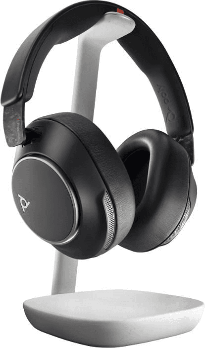 HP Poly Voyager Surround 85 UC Microsoft Teams Certified USB-C Headset +USB-C/A Adapter +Charging Stand, Boomless Bluetooth | 8G7T8AA – Buy Online
