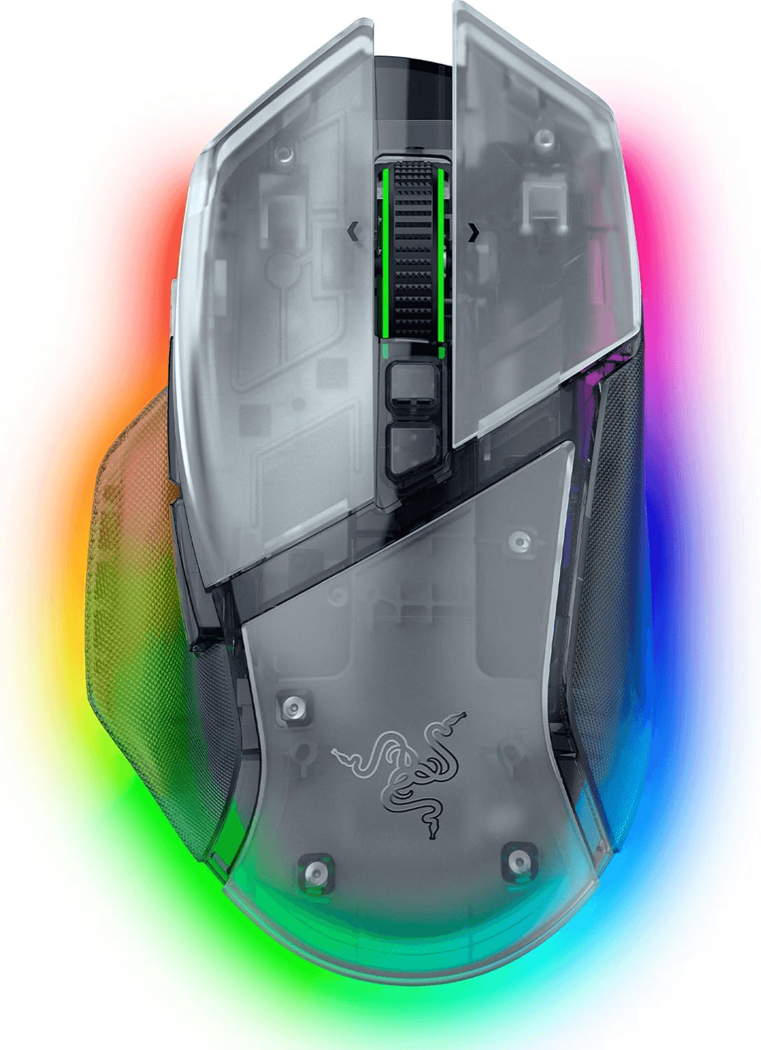 Razer Basilisk V3 Pro 35K Phantom White Edition Wireless Ergonomic Gaming Mouse, Next-Gen Focus Pro 35K Gen-2 Sensor, HyperScroll Tilt Wheel & Chroma RGB, Phantom White | RZ01-05240400-R3G1 – Buy Online