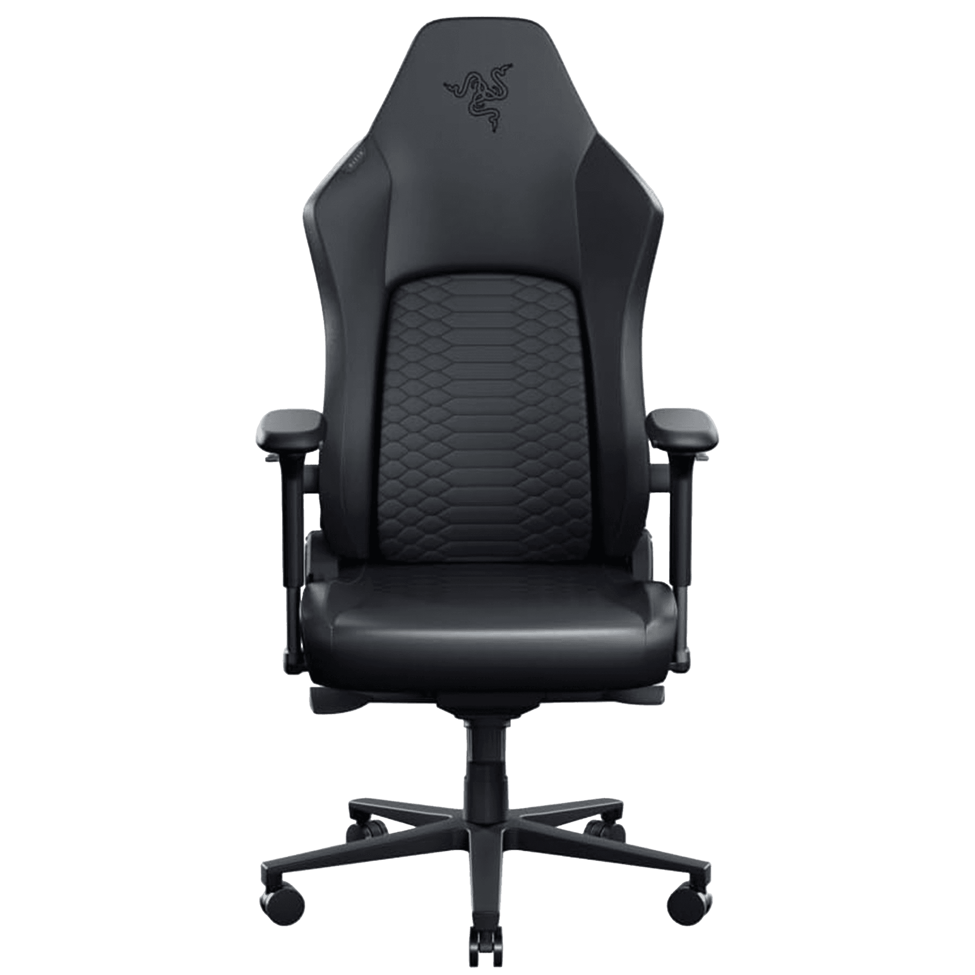 Razer Iskur V2 NewGen Ergonomic Gaming Chair, HyperFlex Lumbar Support, CoolTouch EPU Leather, 4D Armrests, 152° Recline, Head Cushion, Black | RZ38-04900800-R3G1 – Buy Online