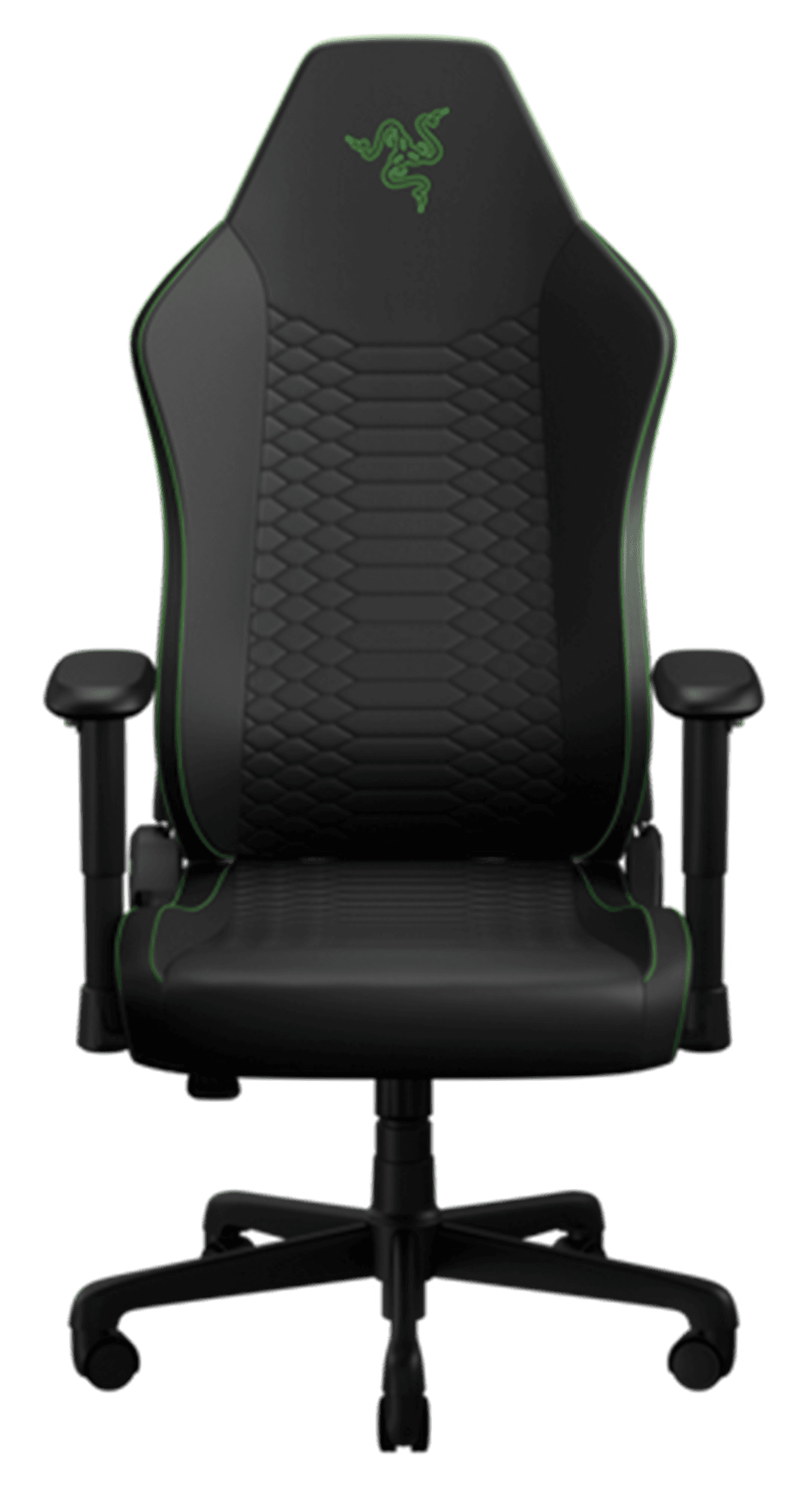 Razer Iskur V2 X NewGen Gaming Chair - Black/Green, Built-In Lumbar Support, 2D Armrests, 152° Recline | RZ38-05310700-R3G1 – Buy Online