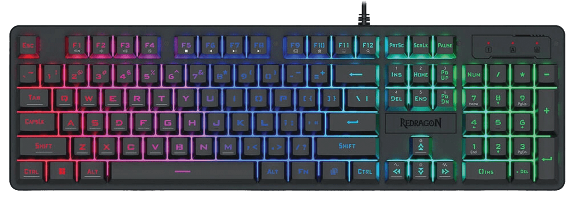 Redragon K521-RGB Netherbane Wired Mechanical Gaming Keyboard, RGB Backlighting | K521-RGB – Buy Online