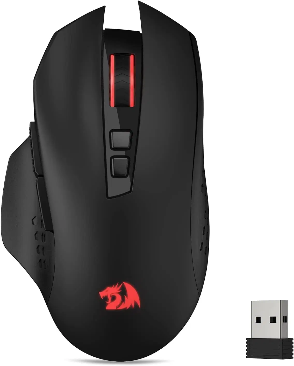 Redragon M656 GAINER Wireless Gaming Mouse, 4000 DPI, 7 Programmable Buttons | M656 – Buy Online