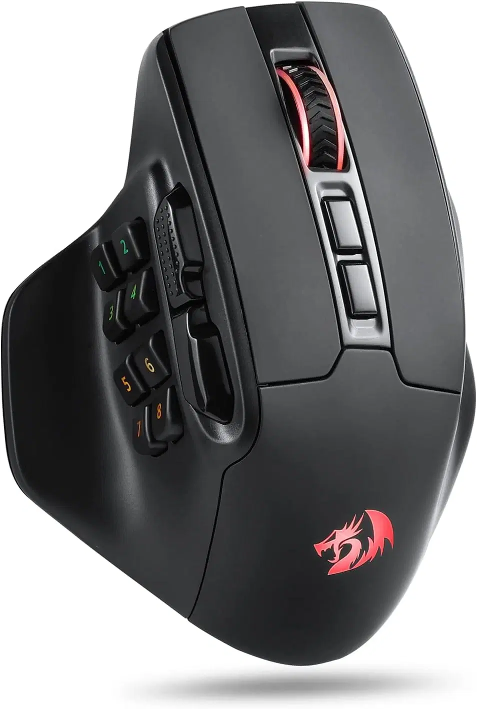Redragon M811 AATROX PRO Wireless MMO Gaming Mouse, 26,000 DPI, 15 Programmable Buttons, RGB | M811 AATROX PRO – Buy Online