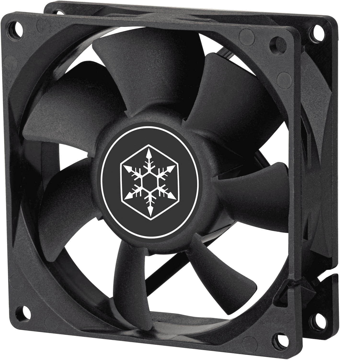 SilverStone FN80 80mm High-Performance Case Fan, 2000 RPM, 27.81 CFM, Hydraulic Bearing, Black | SST-FN80B – Buy Online