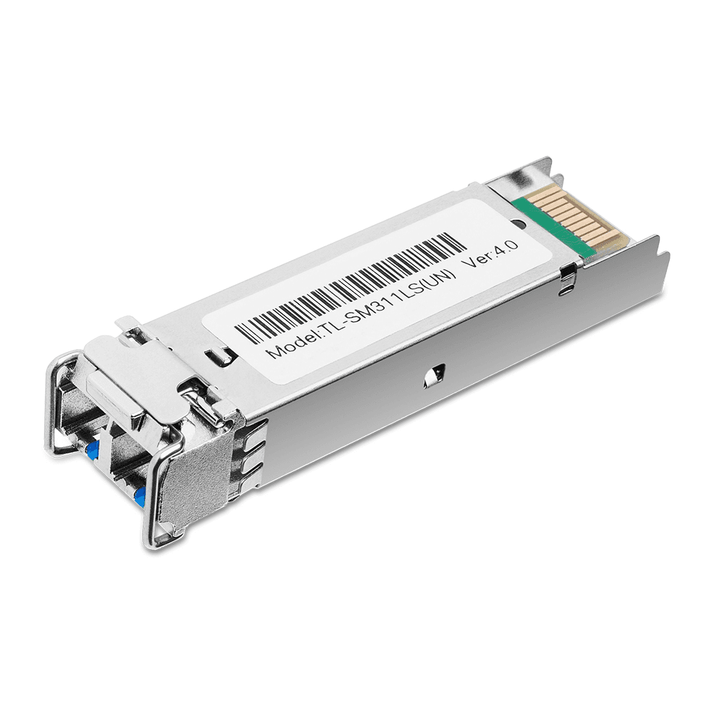 TP-Link TL-SM311LS Single-Mode MiniGBIC SFP Module, 1000Base-LX, 1310nm, LC Duplex, Up to 20km, Hot-Swappable | TL-SM311LS – Buy Online