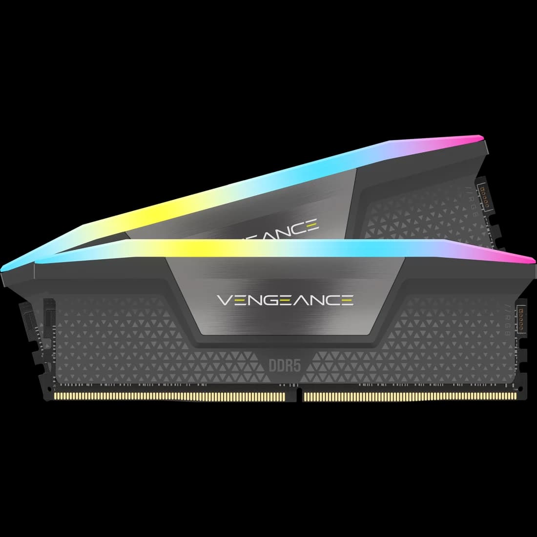 Corsair Corsair VENGEANCE RGB 32GB (2x16GB) DDR5 DRAM 6000MT/s CL36 AMD EXPO & Intel XMP Memory Kit | CMH32GX5M2F6000Z36 - product view 2 of 3