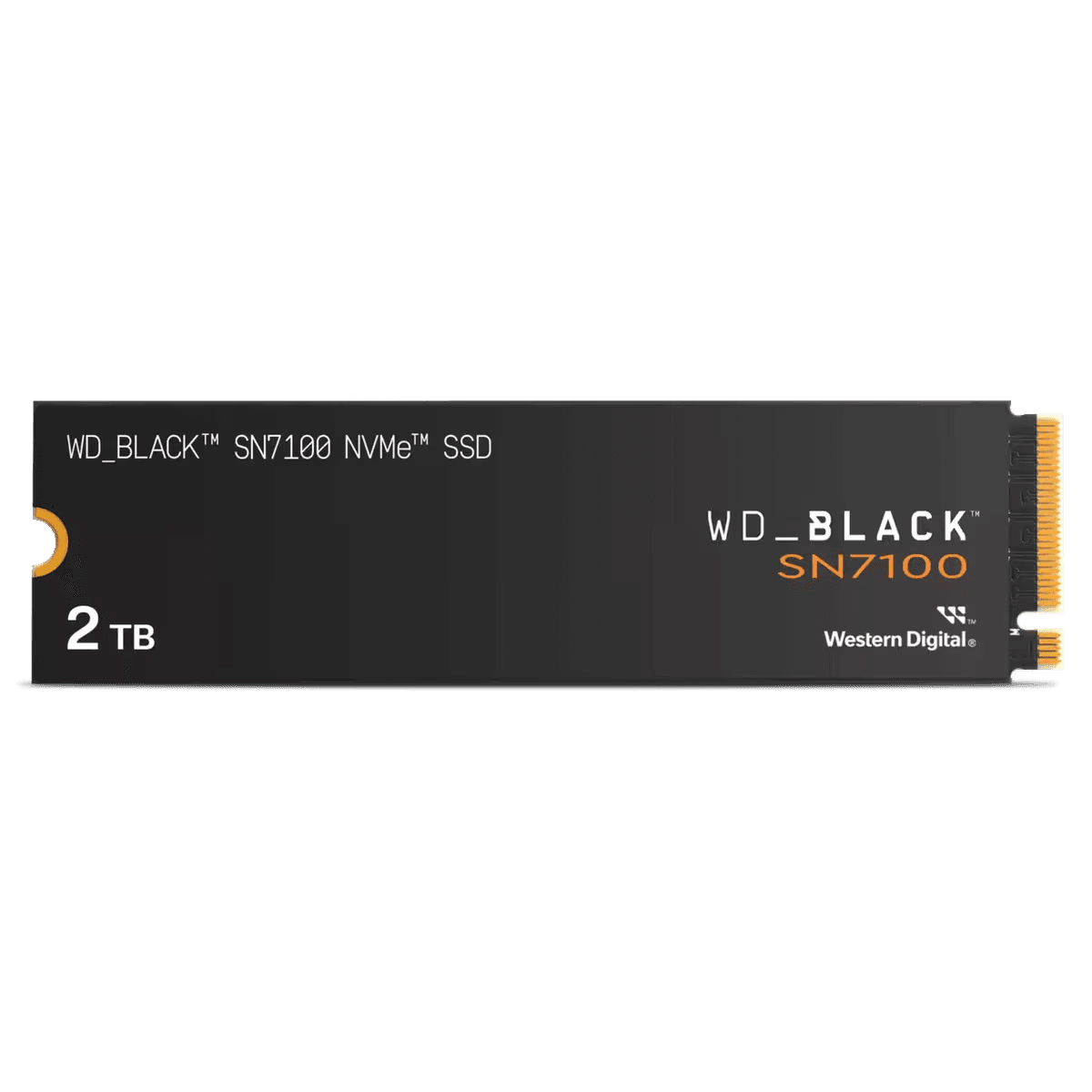 WD BLACK SN7100 2TB NVMe SSD, up to 7,250MB/s read2 & 6,900MB/s write speeds, PCIe Gen 4.0 | WDS200T4X0E-00CJA0 – Buy Online