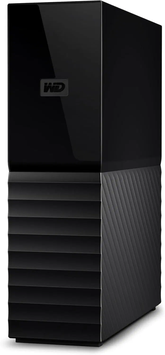 WD 16TB My Book Desktop External Hard Drive, USB 3.2 Gen 1, Password Protection and Auto Backup Software | WDBBGB0160HBK-EESN – Buy Online