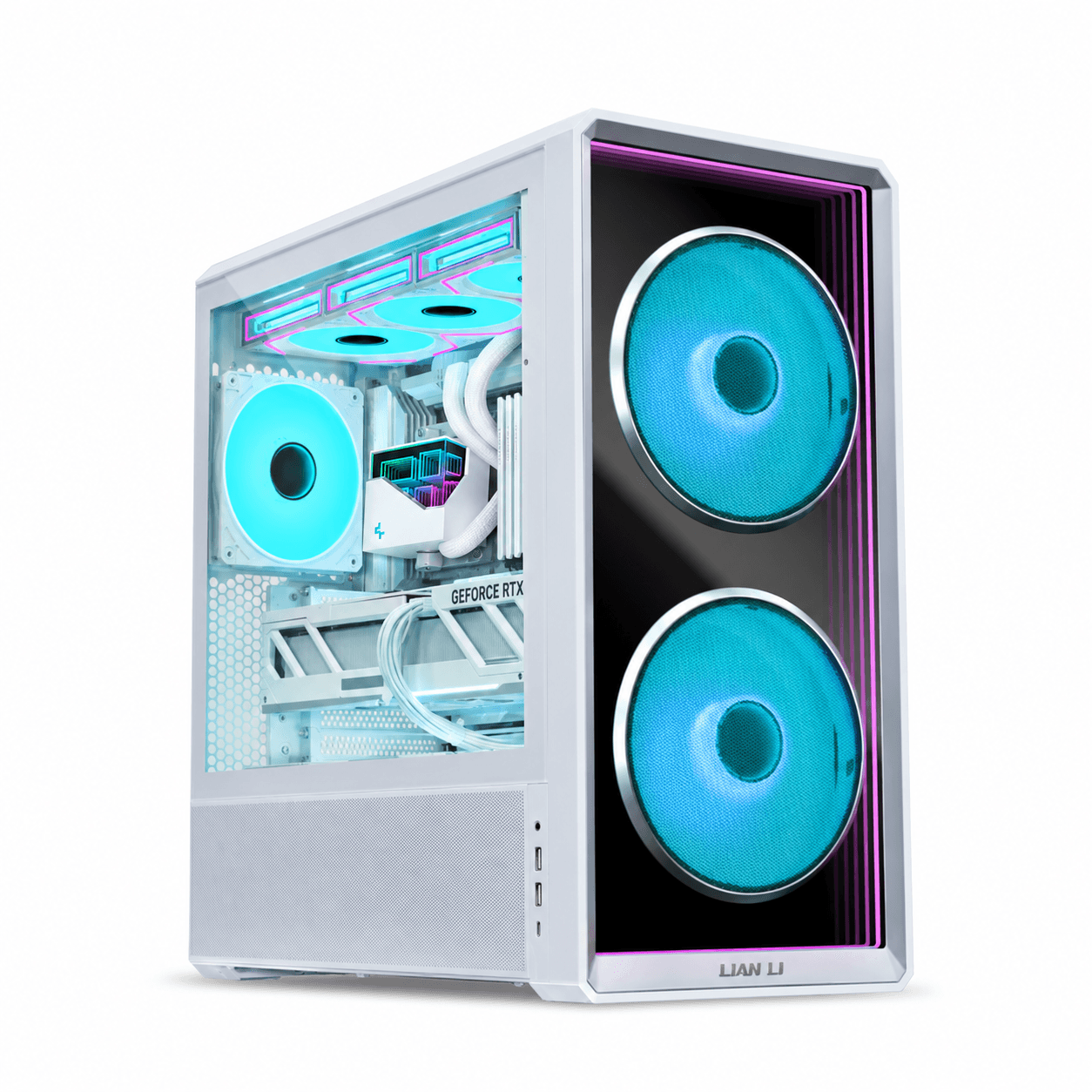 Gaming PC, AMD Ryzen 9 9950X3D, White RTX 5070 Ti 16GB GDDR7, 32GB DDR5, 2TB PCIe Gen5 SSD – Buy Online